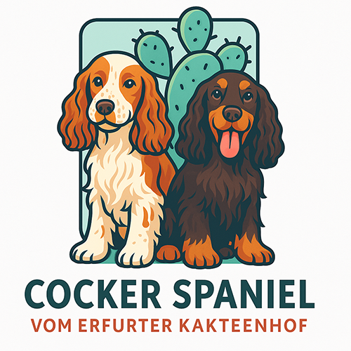 Logo Cocker Spaniel vom Erfurter Kakteenhof